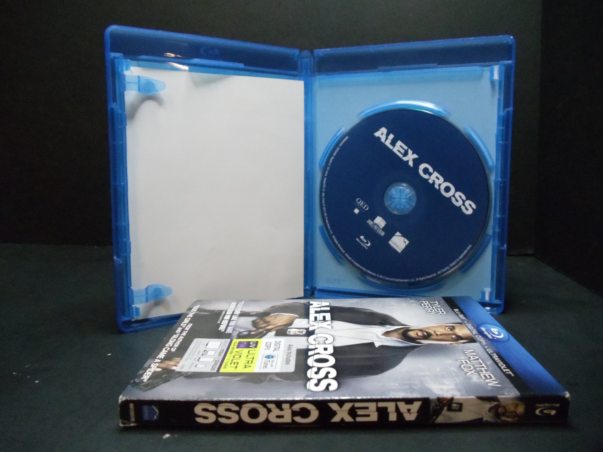Alex Cross (2013) Blu-ray - Crime Thriller Movie Starring Tyler Perry - Perfect for Home Theater & Movie Night Entertainment