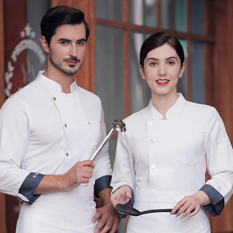 Professional Chef Work Clothes for Men & Women - Durable Kitchen Uniforms for Cooking, Baking & Catering - Perfect for Restaurants, Culinary Schools & Home Kitchens