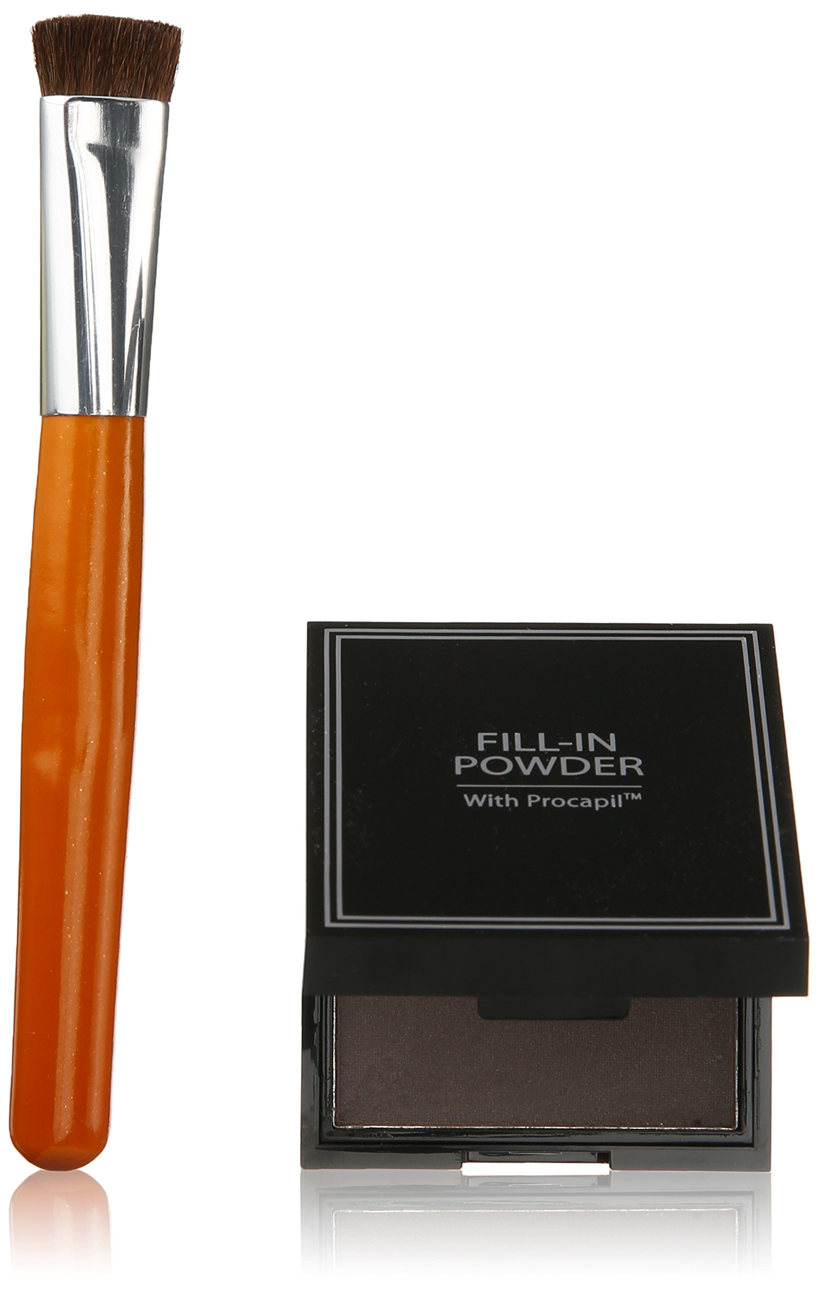 Dark Brown Cover Your Gray Fill In Powder - Instant Root Touch Up for Hair, Natural-Looking Coverage for Men & Women - Perfect for Travel, Work, and Everyday Use