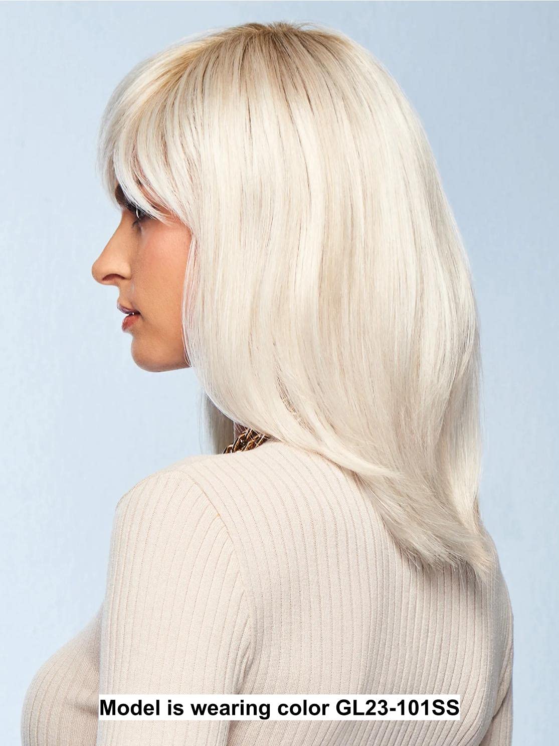 Gabor Stepping Out Average Wig Bundle - 4 Items (Wig, Booklet, Synthetic Shampoo & Wide Tooth Comb) | Color GL10-14 | Perfect for Cosplay, Costume Parties & Hair Loss Solutions