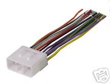 99-02 Suzuki Grand Vitara Stereo Wire Harness - Car Radio Wiring Installation Kit for Easy Audio System Upgrade | Perfect for DIY Car Stereo & Speaker Installations