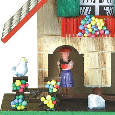 Trenkle German Black Forest Weather House TU 804 - Handcrafted Wooden Hygrometer for Home & Office Decor - Perfect Gift for Weather Enthusiasts