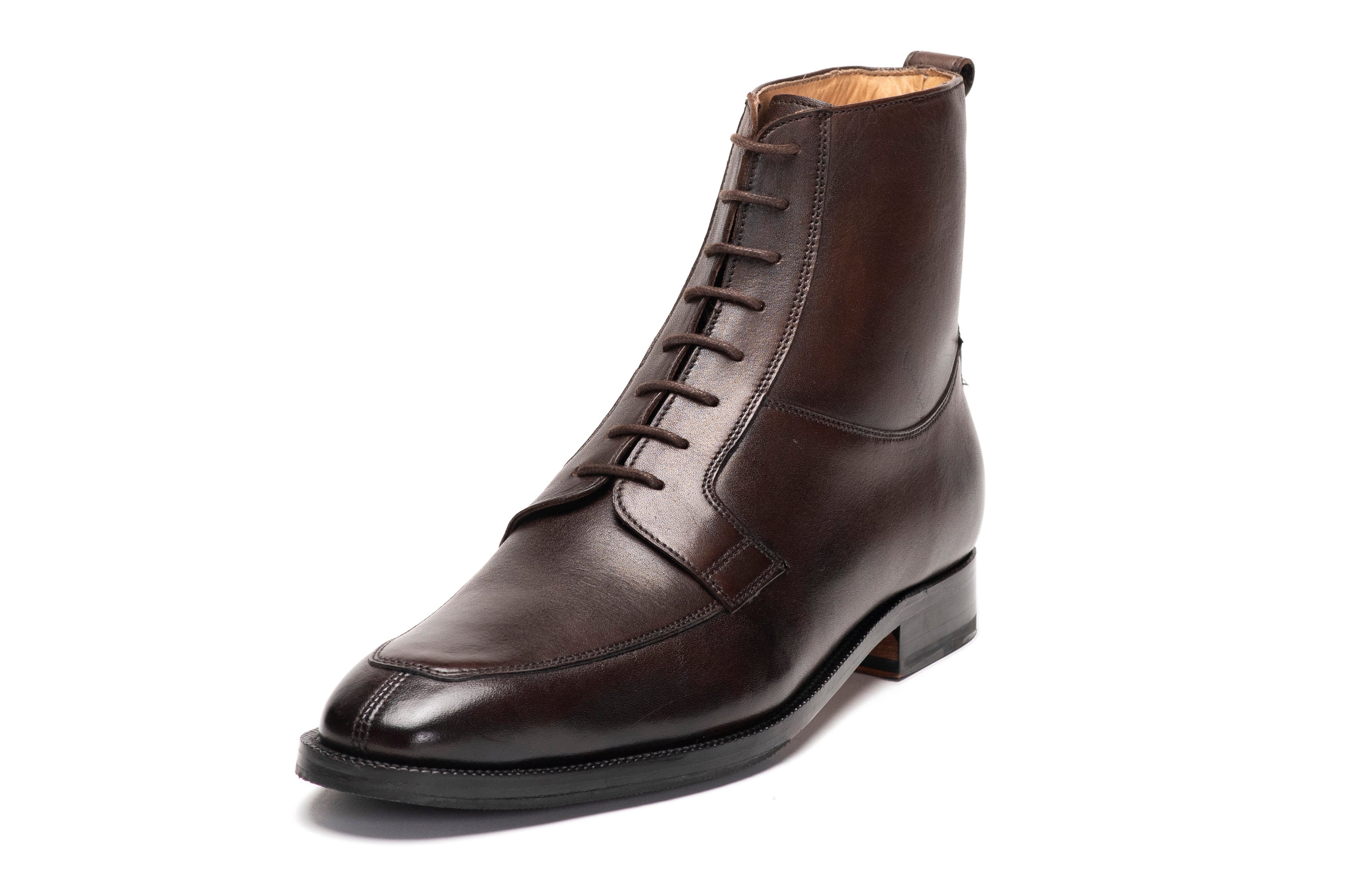 Dark Brown Derby Boots for Men & Women - Waterproof Leather Apron Work Boots - Perfect for Outdoor Work, Hiking & Casual Wear