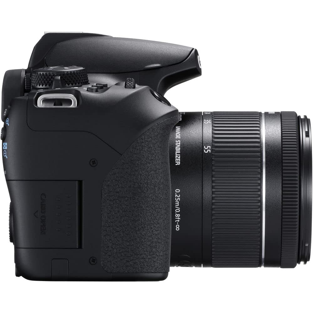 Canon EOS Rebel T8i DSLR Camera Body Only (3924C001) | 64GB SD Card, Card Reader, Case, Tripod & Accessories Kit | Professional Photography, Vlogging, Travel | Certified Renewed