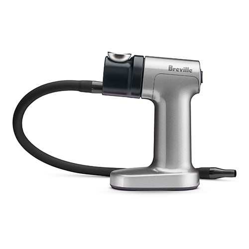 Breville BSM600SIL The Smoking Gun Smoke Infuser - Handheld Cold Smoke Generator for Cocktails, Food & Desserts | Perfect for Home Bars, Restaurants & Culinary Enthusiasts