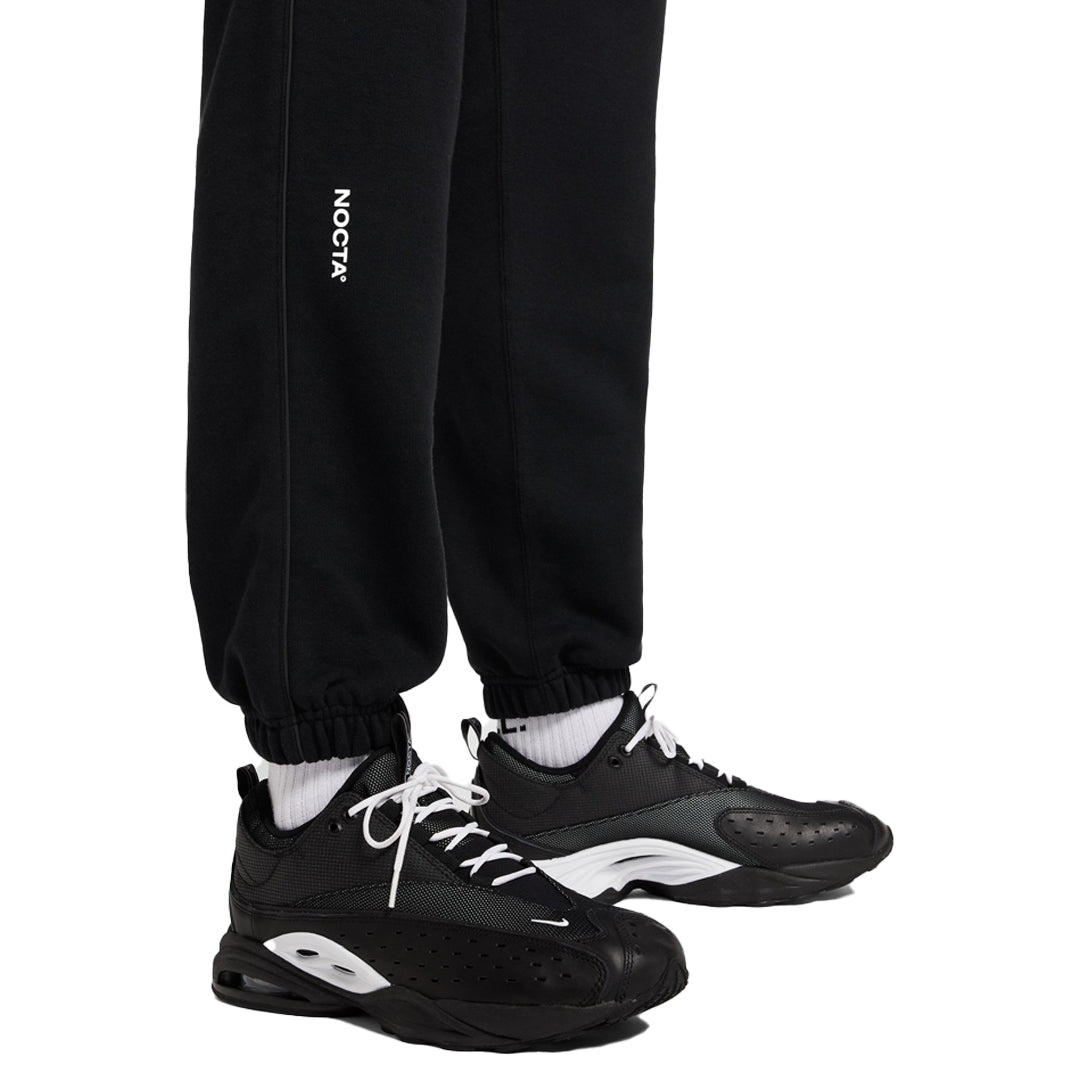 NOCTA Fleece Sweatpants for Men - Black Comfortable Joggers for Casual Wear & Lounge - Perfect for Gym, Running, and Everyday Use