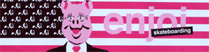 Enjoi Corporate America Skateboard Deck - Premium Canvas Skateboard for Street & Park Riding - Perfect for Skaters & Collectors