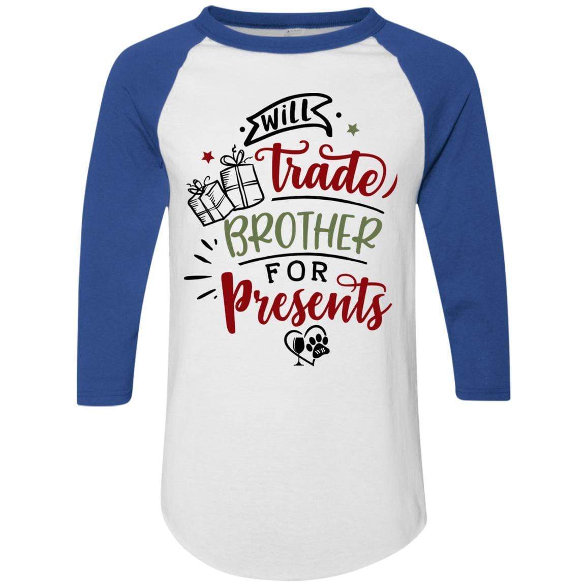WineyBitches.Co Colorblock Raglan Jersey - Stylish Women's Baseball Tee for Casual Wear, Lounge & Weekend Outfits