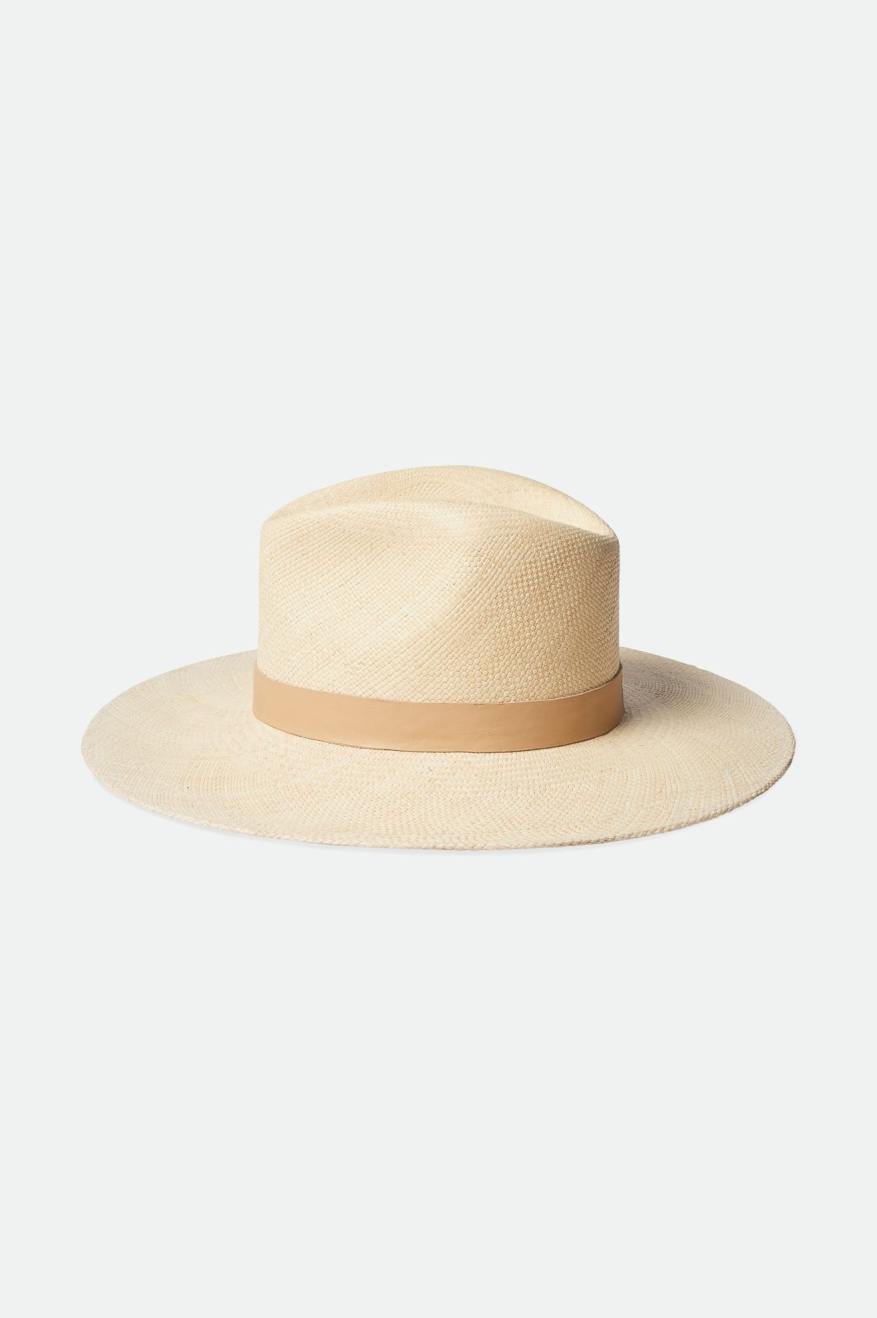 Harper Panama Straw Hat for Women - Catalina Sand Sun Hat with Wide Brim - Perfect for Beach, Vacation, and Summer Outdoor Activities