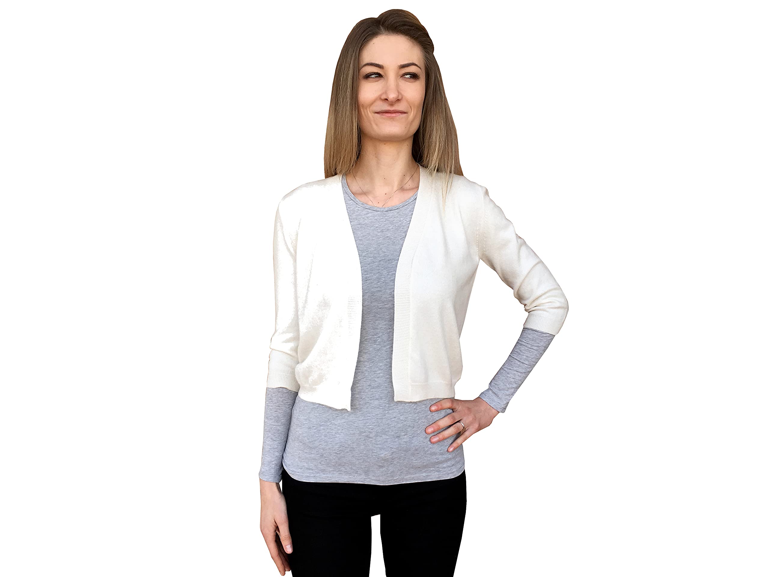 Women's Winter Cashmere Cardigan Sweater - Cozy Knit Pullover for Girls & Ladies - Perfect for Office, Date Night & Casual Outfits