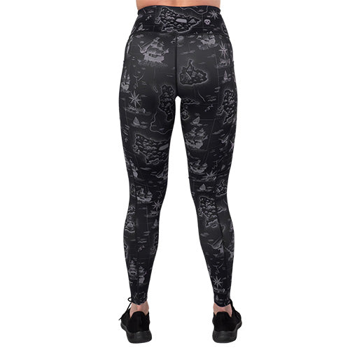 Uncharted Leggings for Women - High Waist Yoga Pants, Tummy Control Workout Leggings - Perfect for Gym, Running, Yoga & Lounge Wear