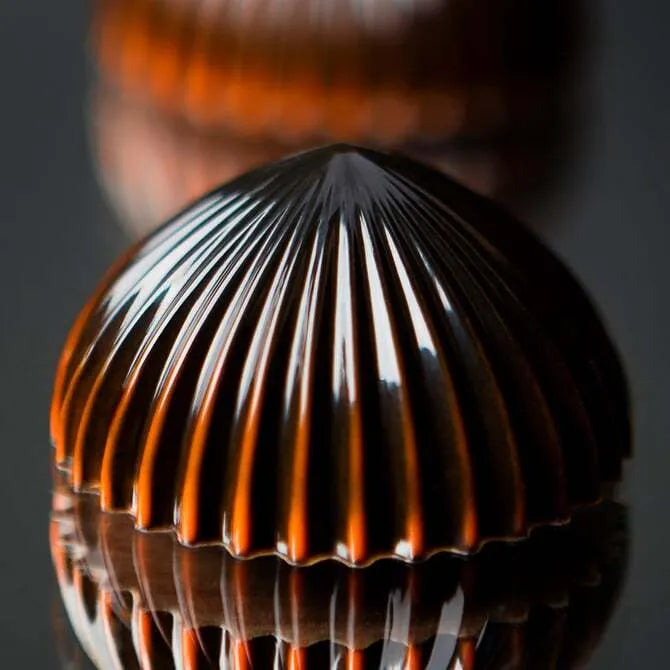 21 Forms Pleated Half Sphere Decorative Wall Art - Elegant 3D Paper Sculpture for Home & Office Decor