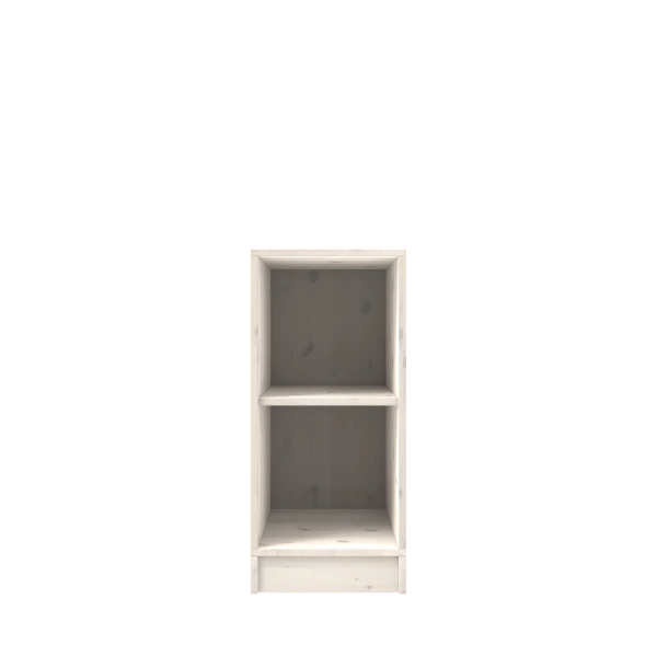 40cm All-in-One Storage Shelf with Adjustable Compartments - Perfect for Home, Office, and Closet Organization