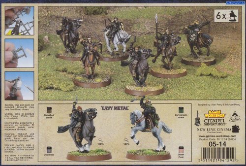 Games Workshop Lord of the Rings Riders of Rohan Box Set - Middle-earth Miniature Wargame Collection - Perfect for Tabletop Battles and LOTR Strategy Games