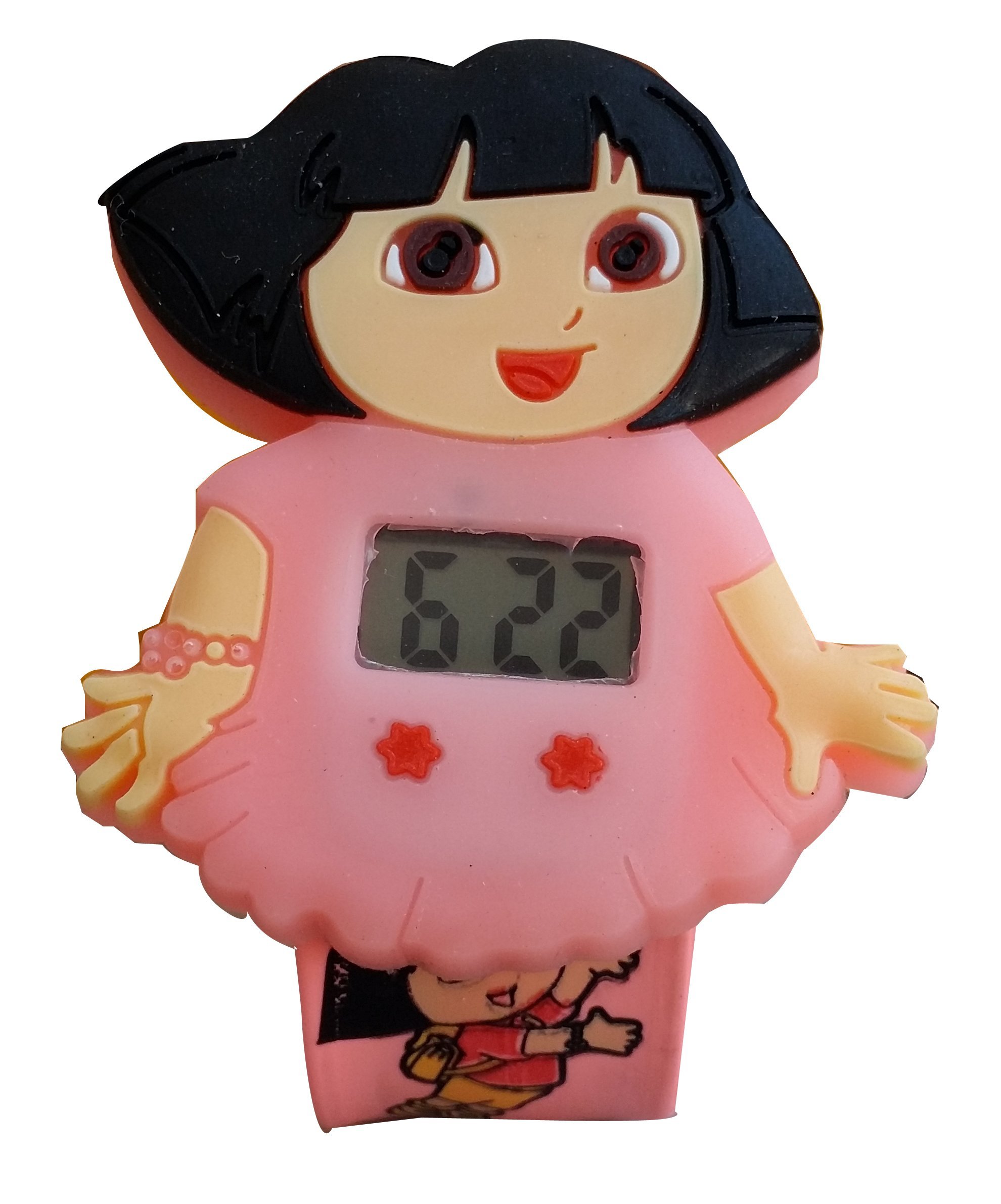 SS TRADERS - Cute Peach Digital Strap Watch for Girls - Perfect Birthday Gift for Kids - Waterproof & Durable Kids Watch for School, Play & Everyday Use