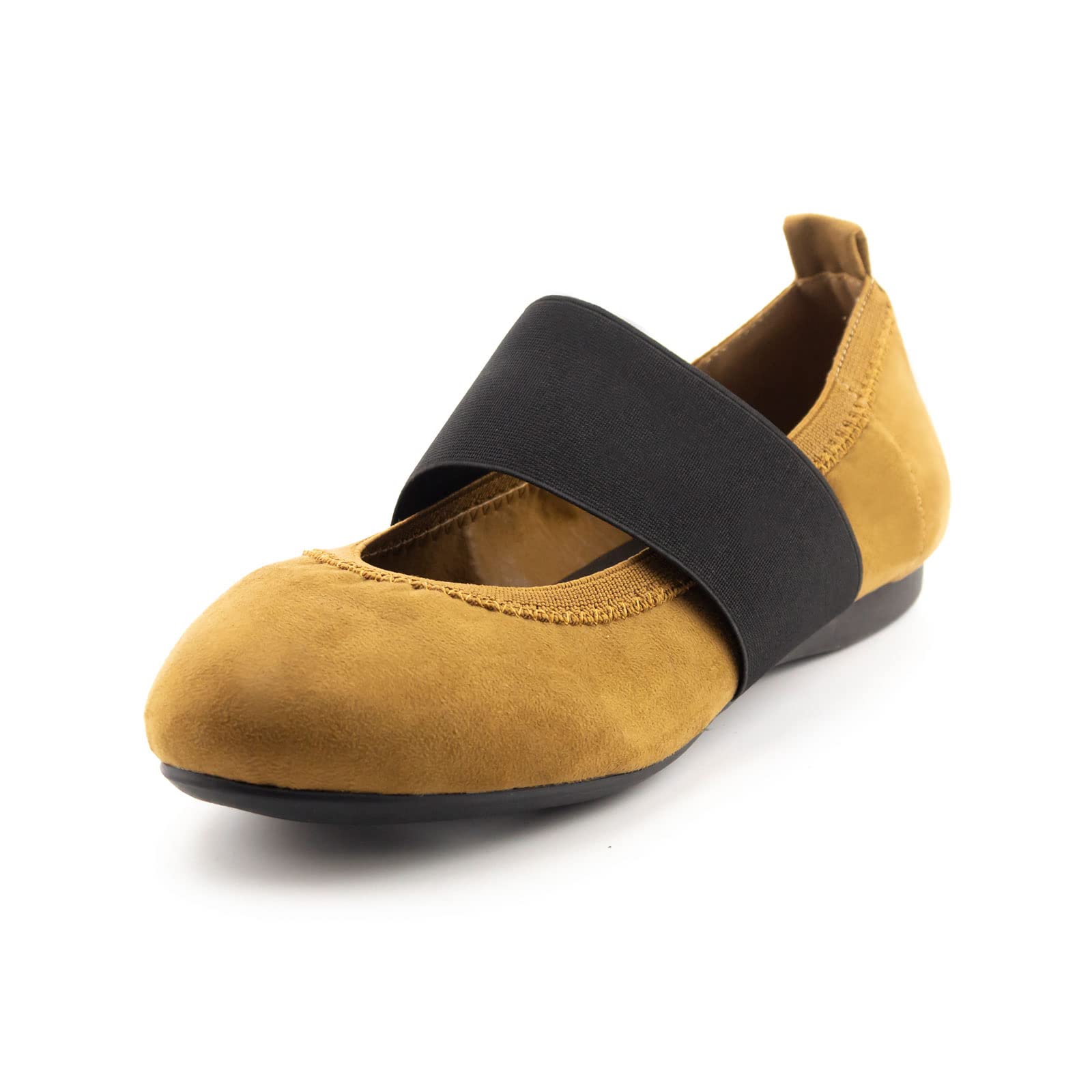 ZEITLUSEN Women's Suede Mary Jane Loafers - Comfortable Ballet Flats with Pointed Toe for Casual Walking & Work | US Shipping | Perfect for Office, Dating & Daily Wear