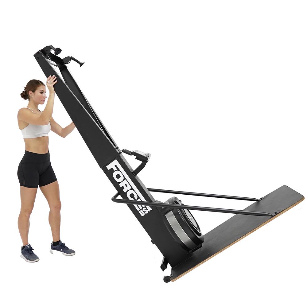 Force USA Ski Trainer - Professional Ski Training Equipment for Home & Gym - Improve Balance & Strength for Skiing & Snowboarding