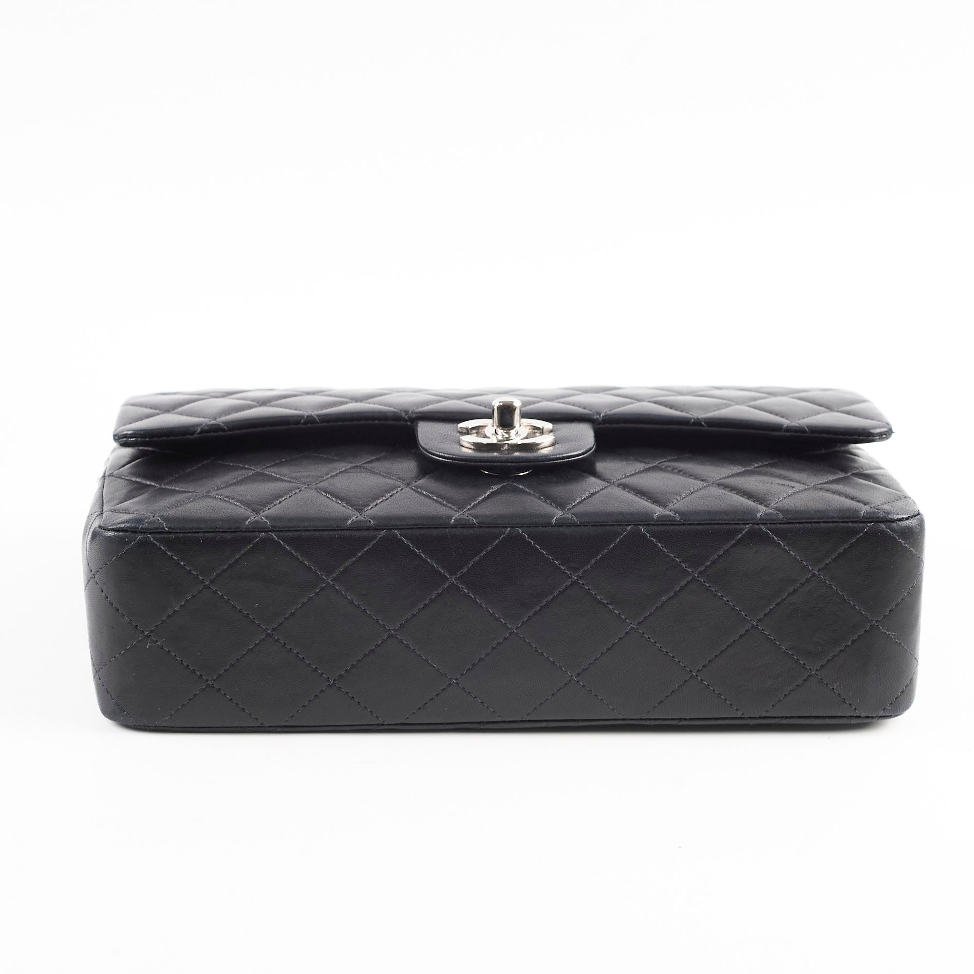 Chanel Medium/Large Double Classic Flap Bag in Black | Timeless Luxury Handbag for Women | Perfect for Work, Evening Events & Special Occasions