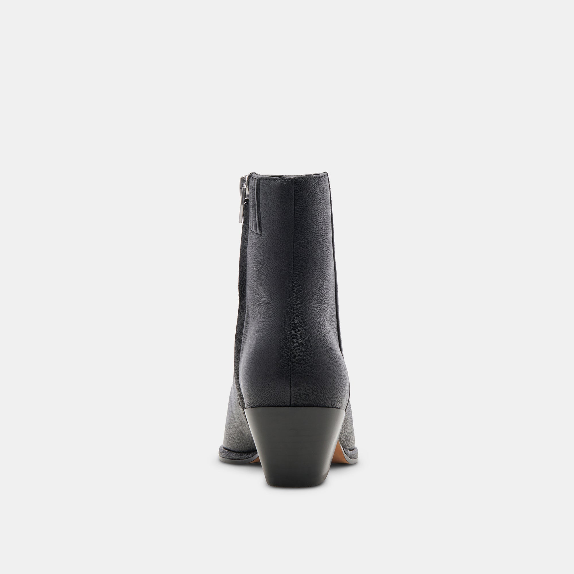 NONAH Women's Wide Calf Leather Boots - Black Ankle Booties for Comfort & Style | Perfect for Casual Outfits, Work & Fall Fashion