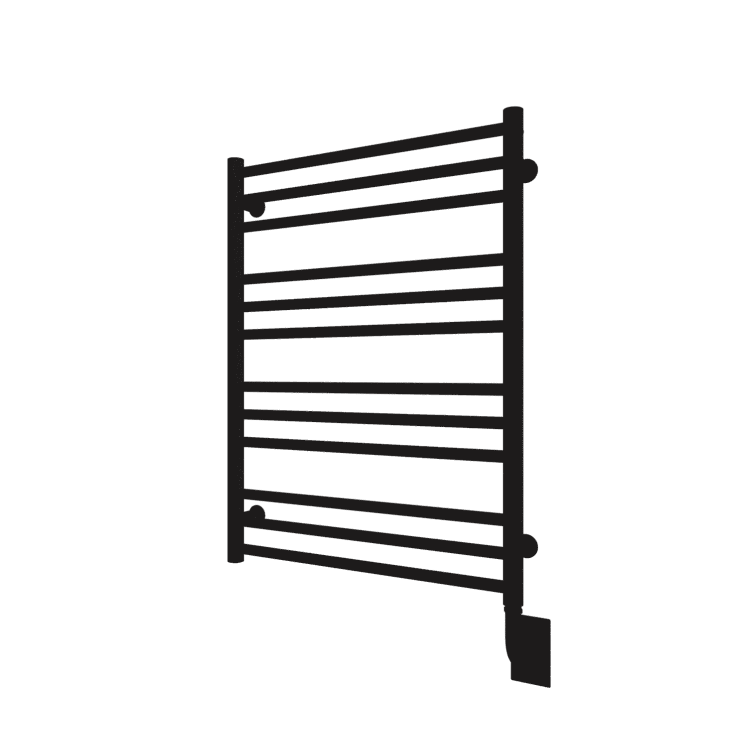 Tuzio Sorano Hardwired or Plug-in Towel Warmer - 23.5