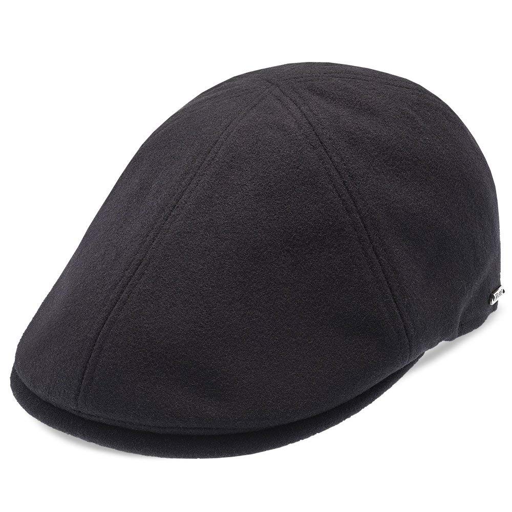 Luxury Wool Duckbill Cap - Classic 6-Panel Design for Outdoor Fashion