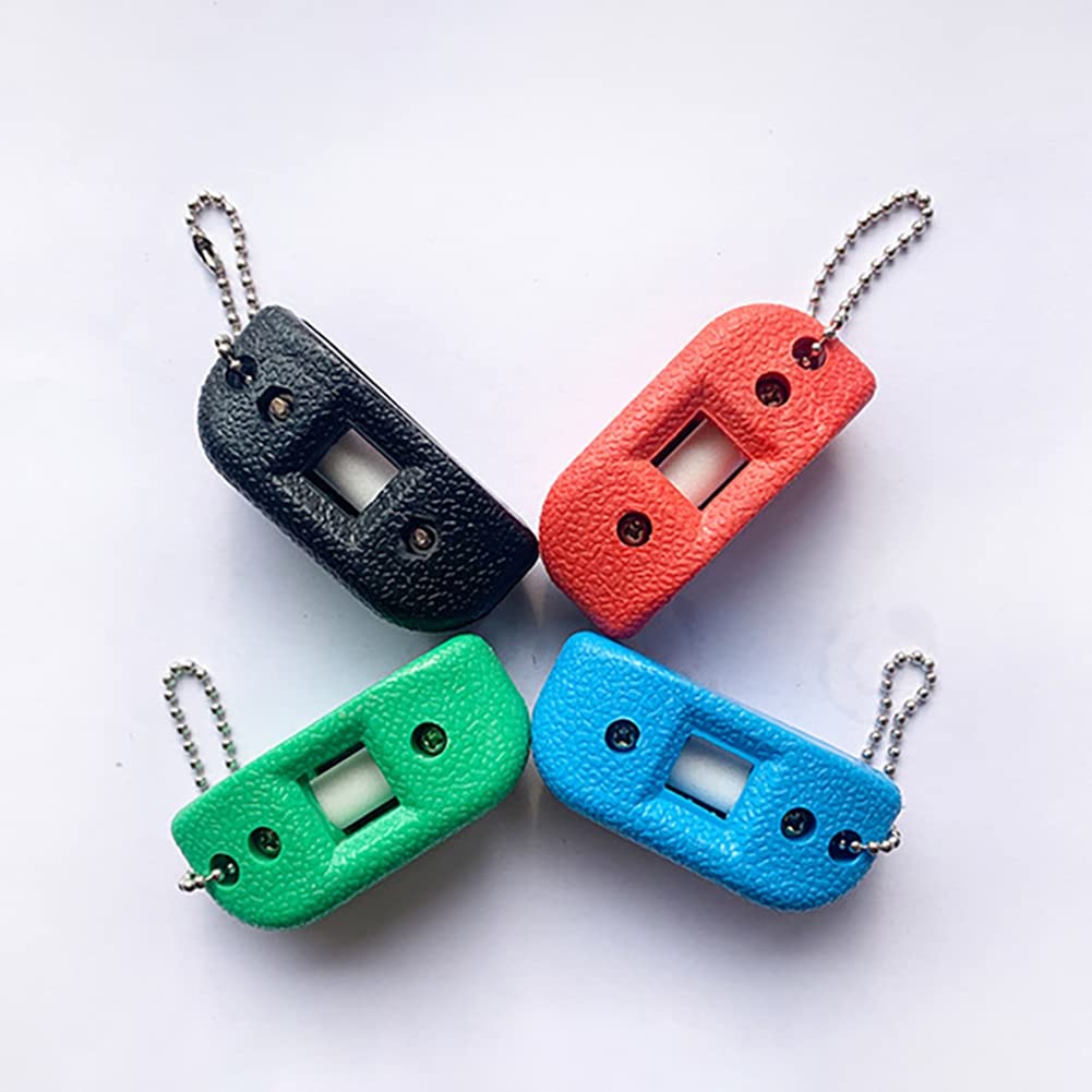 Premium Handheld Skate Sharpener Tool - Professional Ice Skate Blade Grinder Stone for Figure Skating & Hockey Skates | Portable Keychain Design | Perfect for Rink Maintenance & Home Skate Care