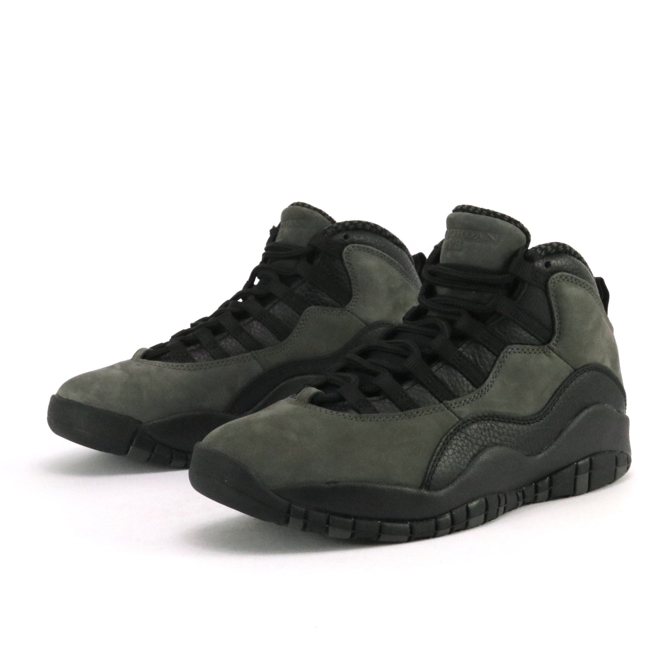 Air Jordan 10 Retro Men's Basketball Shoes - Shadow Red & Black Colorway | High-Performance Sneakers for Streetwear & Basketball Games