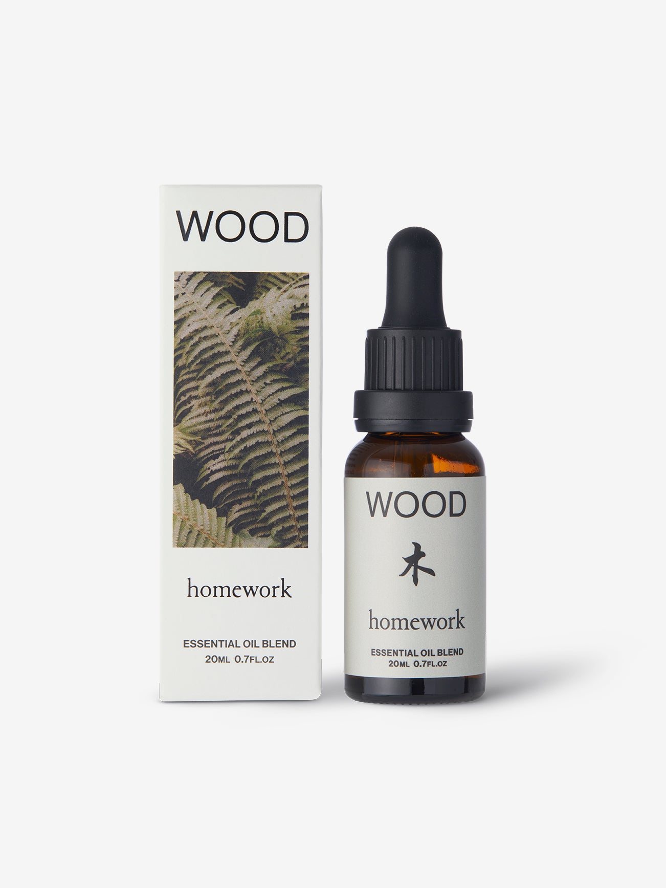 Homework Essential Oil Blend - Wood Scent for Focus & Study | Aromatherapy for Concentration & Relaxation in Home Office or Study Room