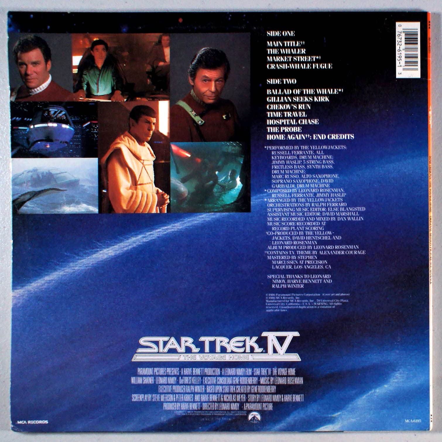 Star Trek IV: The Voyage Home Original Motion Picture Soundtrack - Epic Space Adventure Music for Sci-Fi Fans, Movie Nights & Trekkie Collectors