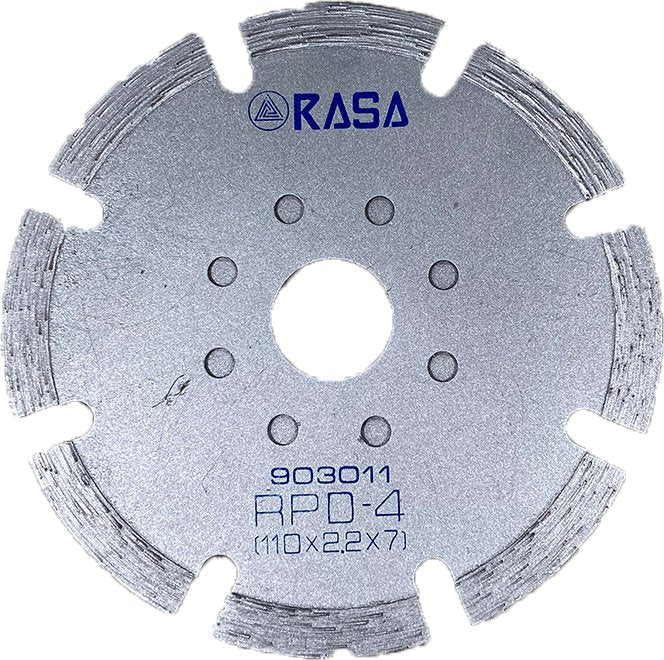 4 Inch Rasa Diamond Concrete Blade - Premium Cutting Disc for Brick, Tile & Masonry - Perfect for DIY Projects & Professional Construction Work