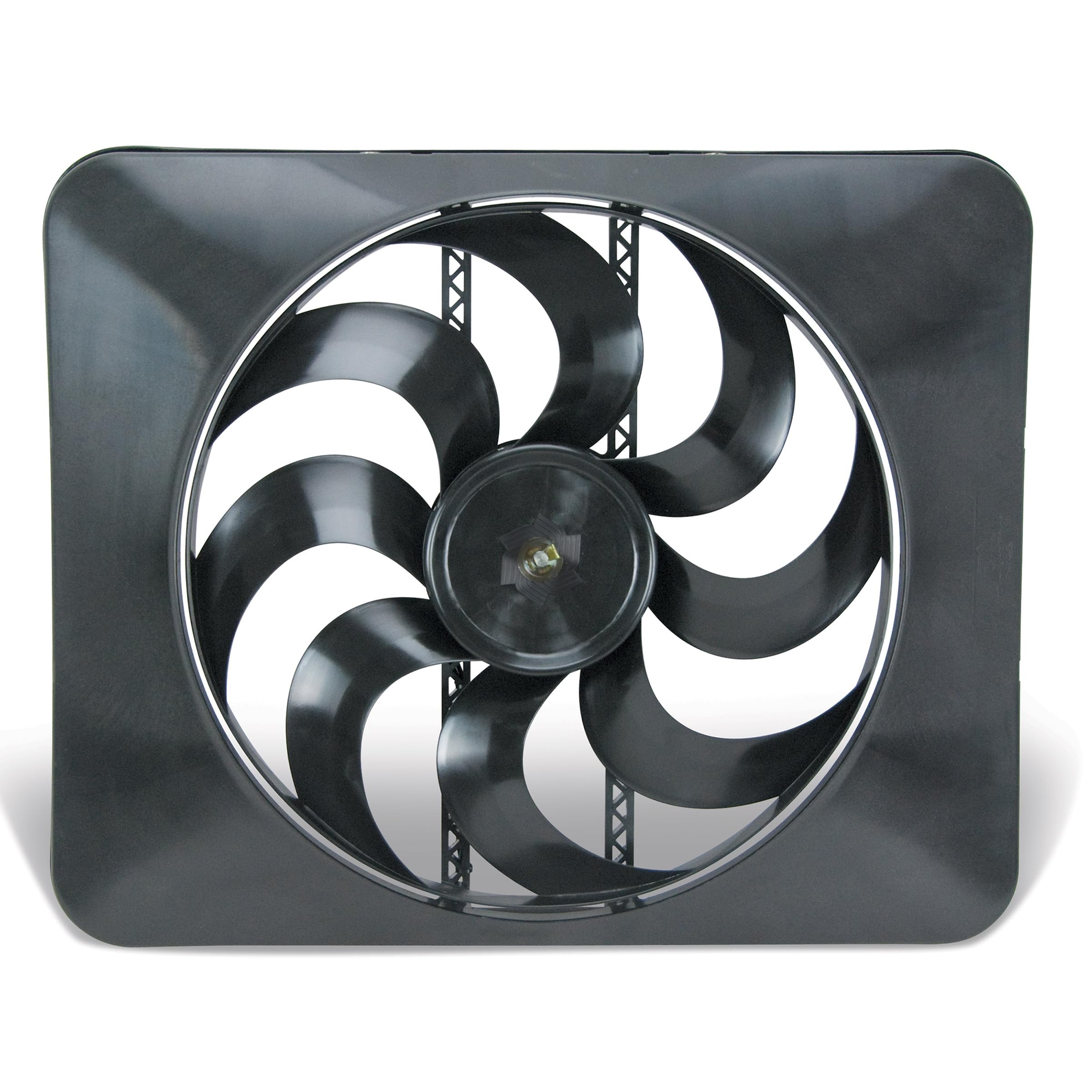 Black Magic Xtreme Direct-Fit Electric Fan for 2003-2008 Dodge Ram 1500/2500/3500 - Variable Speed Controller, High-Performance Puller Fan for V6 & V8 Engines (Model 183) - 15 Inch Automotive Cooling System Upgrade for Off-Road & Towing