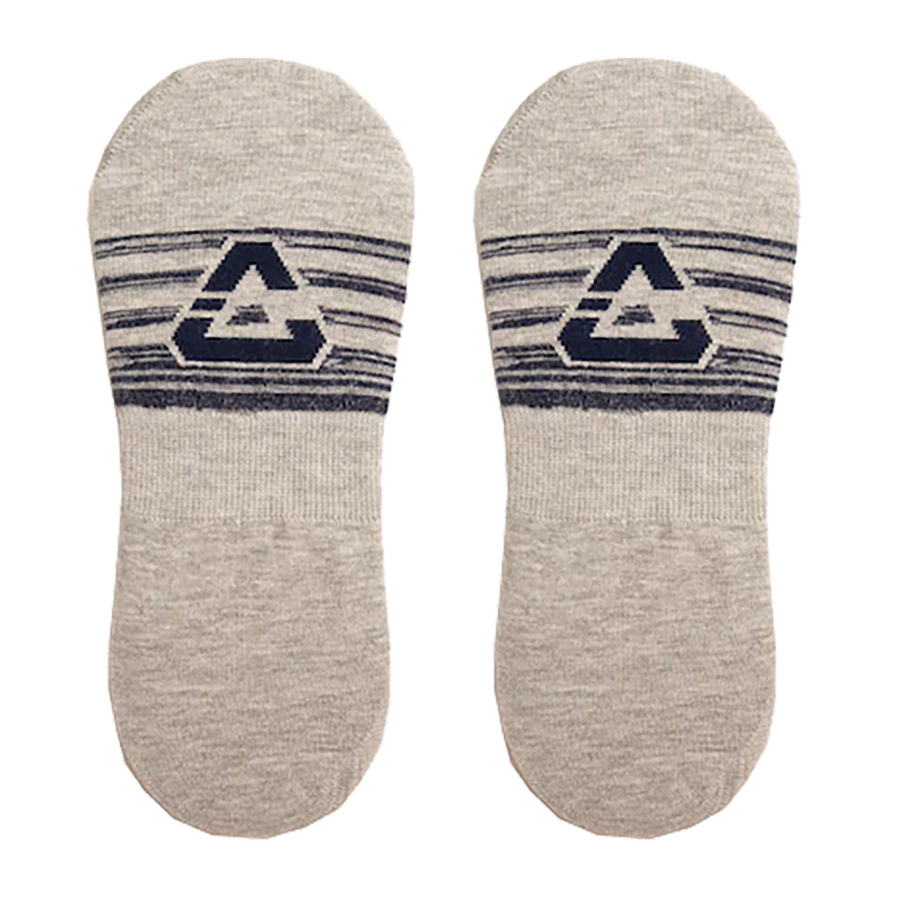 Cuater by TravisMathew Small Block No Show Socks - Breathable Low-Cut Athletic Socks for Running, Golf & Everyday Wear