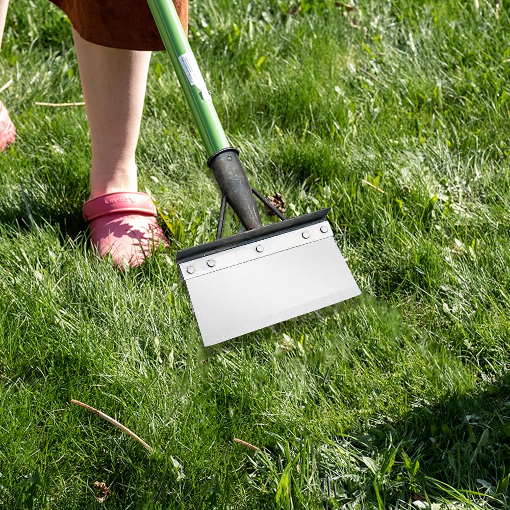 2024 Upgraded Stainless Steel Multifunctional Cleaning Shovel - Heavy Duty Garden Tool for Weeding, Digging, Lawn Edging & Moss Removal (23cm/9 Inch) - Perfect for Farm Work, Yard Maintenance & Outdoor Gardening