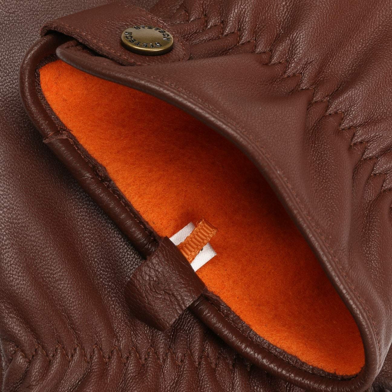 Stetson Conductive Leather Touchscreen Gloves for Men - Winter Driving, Outdoor Activities & Smartphone Use