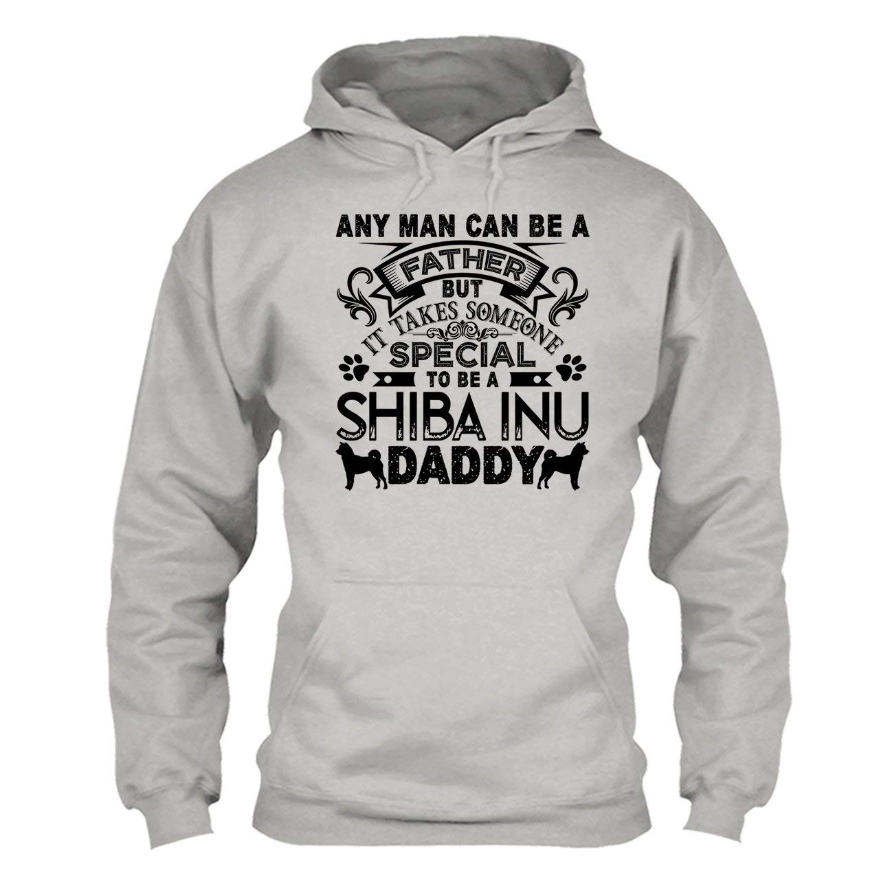 LookPink Shiba Inu Daddy Graphic T-Shirt for Men & Women - Cute Japanese Dog Print Casual Tee for Everyday Wear, Anime Lovers Gift, Streetwear Outfits