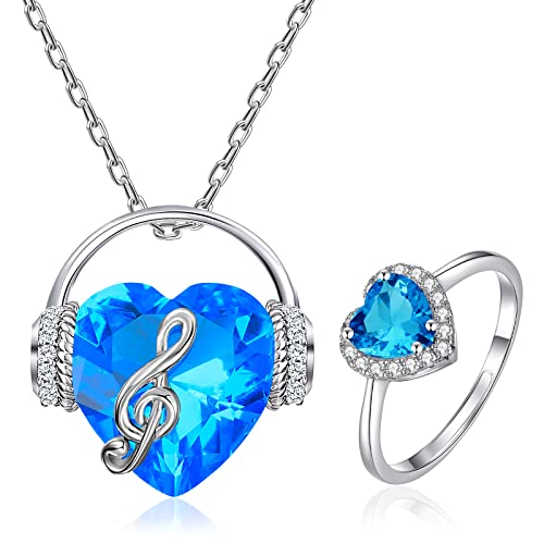 NL72-Dec.-Sky Blue-Necklace+Ring
