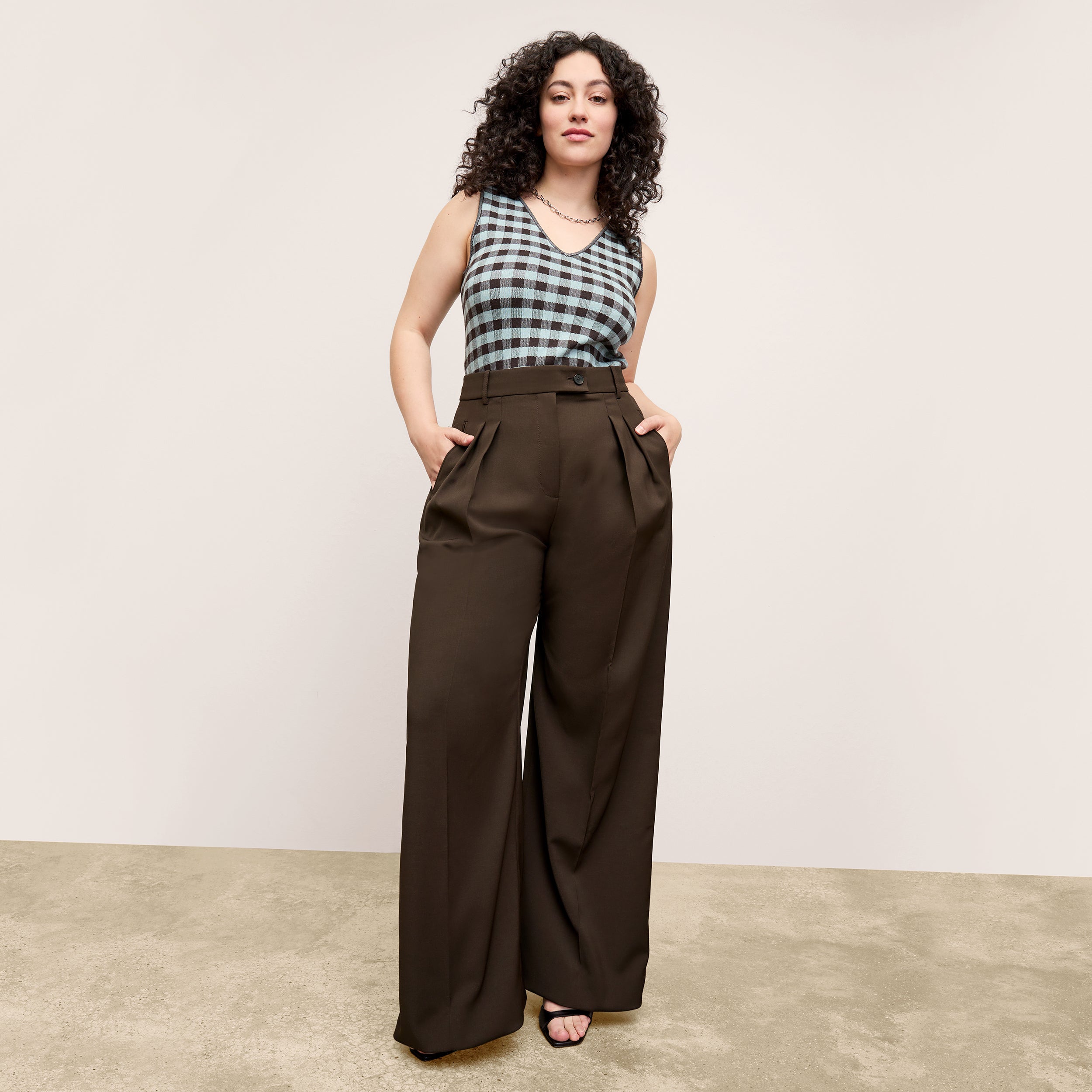 Bia Pleated Women's Trousers - Breathable Air Twill Fabric for Office & Business Casual Wear | Perfect for Work, Travel & Formal Occasions