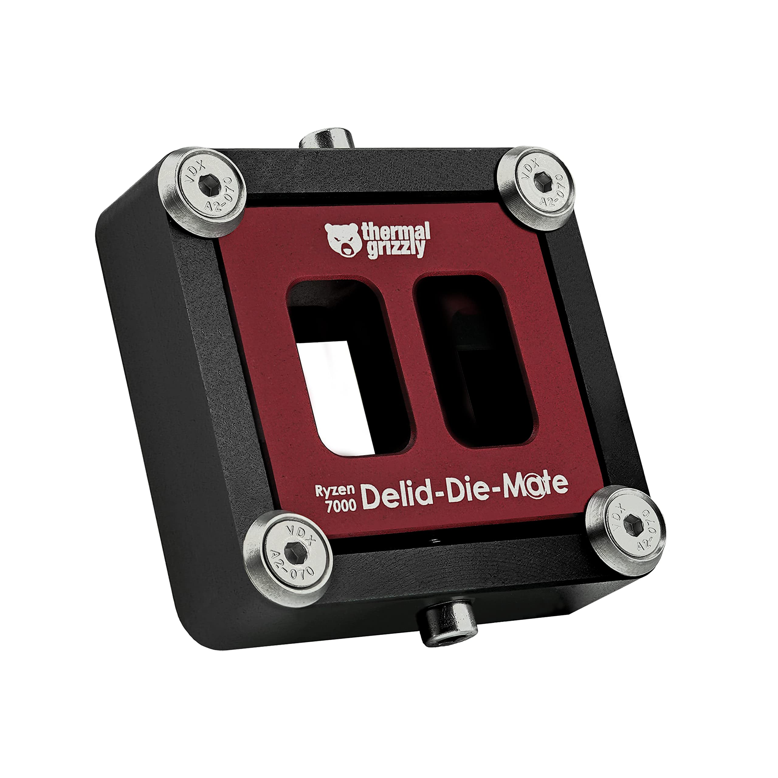 Thermal Grizzly Delid-Die-Mate AMD Ryzen 7000 CPU Delid Tool - Processor Heatspreader Remover for Better Cooling Performance - Developed by der8auer - Perfect for PC Builders & Overclocking Enthusiasts
