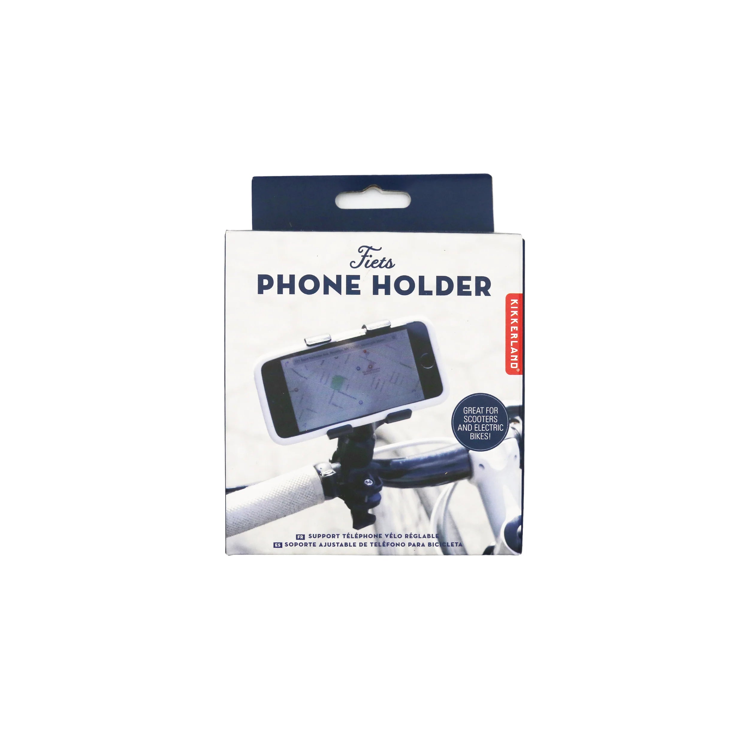 Universal Bike Phone Holder - Black, Waterproof & Shockproof for iPhone & Android - Perfect for Cycling, Commuting & Outdoor Adventures