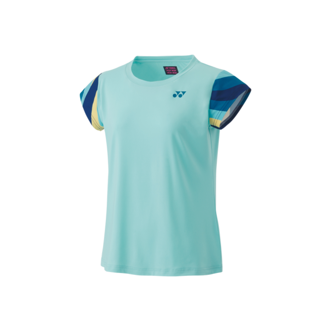 Yonex 20754 AO Women's Crew Neck Tennis Shirt - Breathable & Comfortable for Women's Tennis & Badminton Training