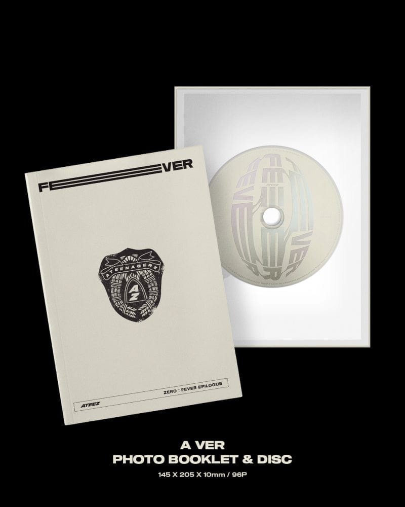 ATEEZ ZERO: FEVER EPILOGUE Album - 3 Versions (Limited Edition K-Pop CD + Photobook) | Perfect for K-Pop Collectors & ATINY Fan Gifts
