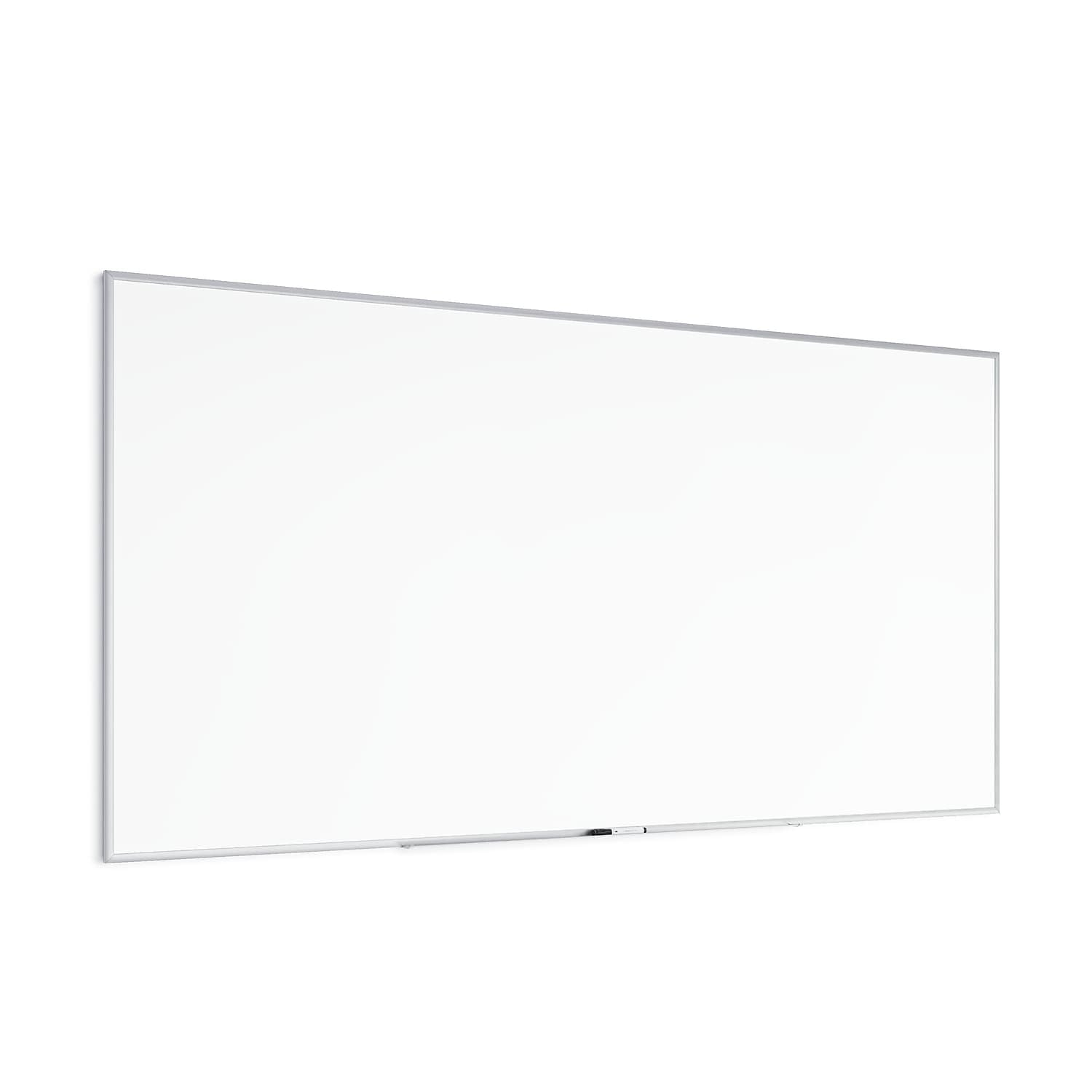 U Brands Magnetic Dry Erase Board with Aluminum Frame - 96