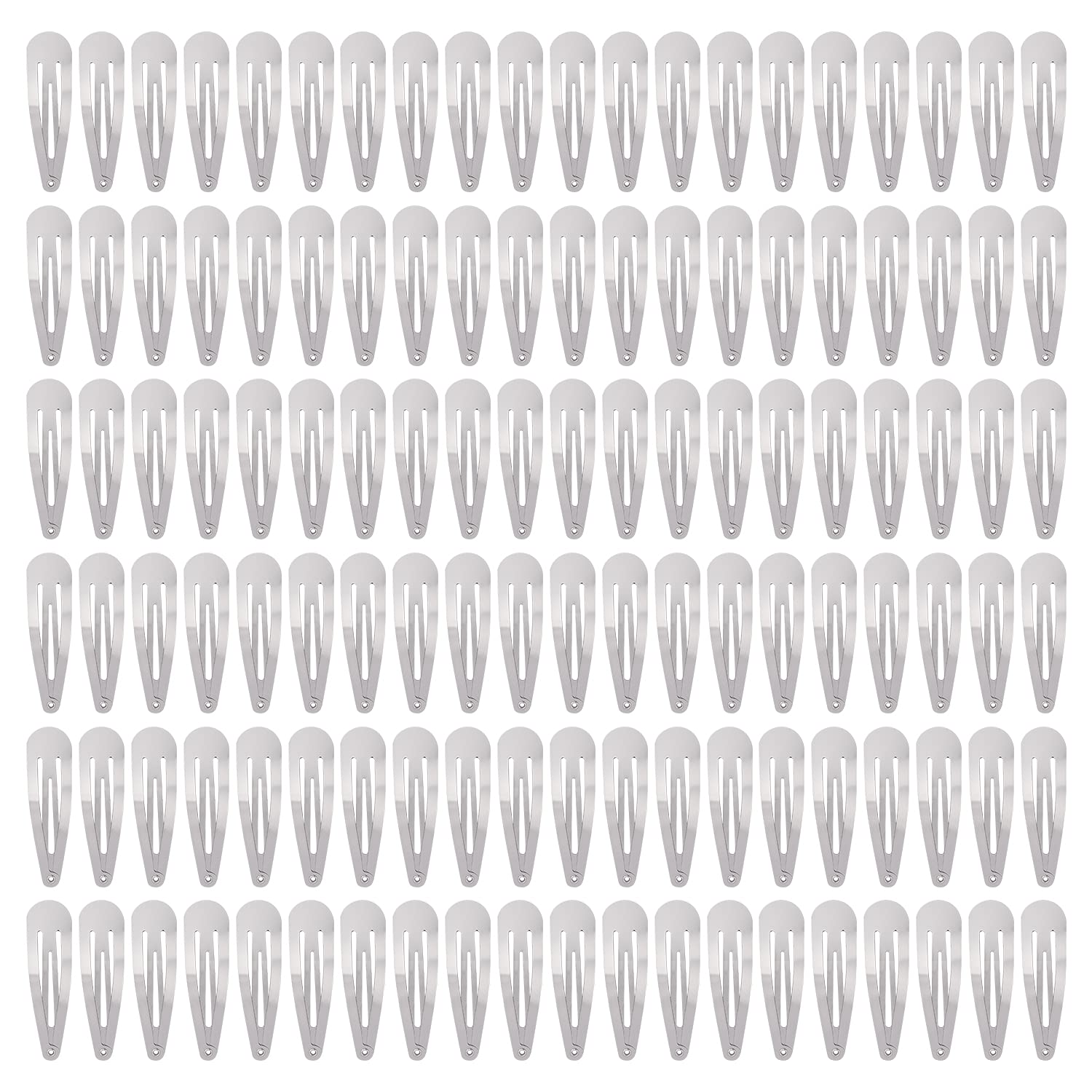 120 Pack Plain Silver Black Gold 5cm/2