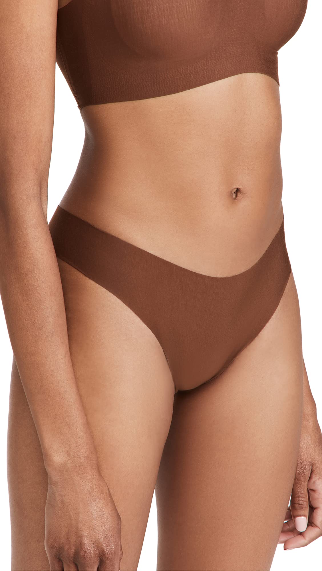 Commando Women's Butter Mid Rise Thong - Ultra Soft Seamless Underwear for All-Day Comfort | Perfect for Yoga, Workouts & Everyday Wear