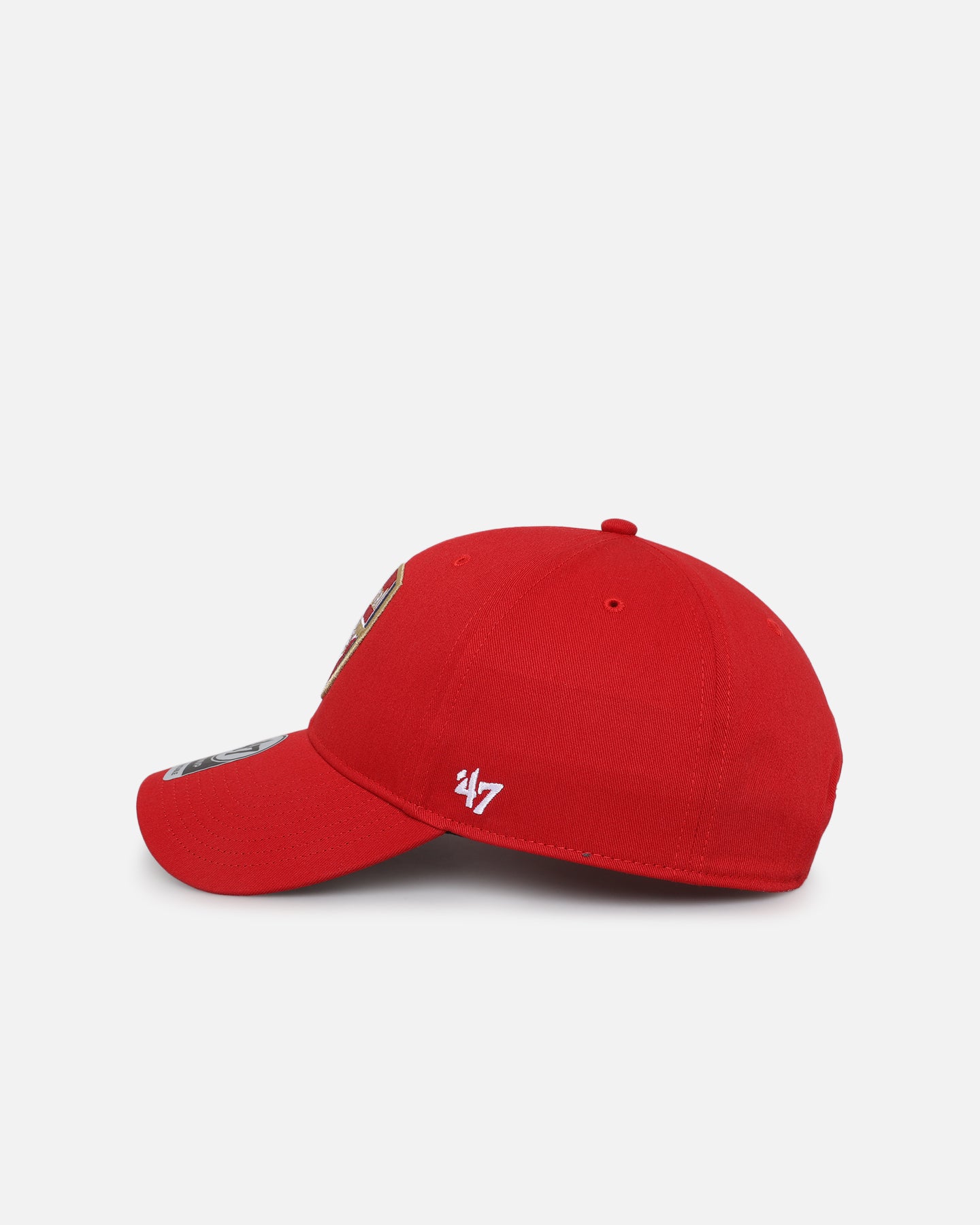 47 Brand Arsenal Red Raised MVP Snapback Hat - Adjustable Baseball Cap for Men & Women - Perfect for Sports Fans, Game Day & Streetwear Fashion