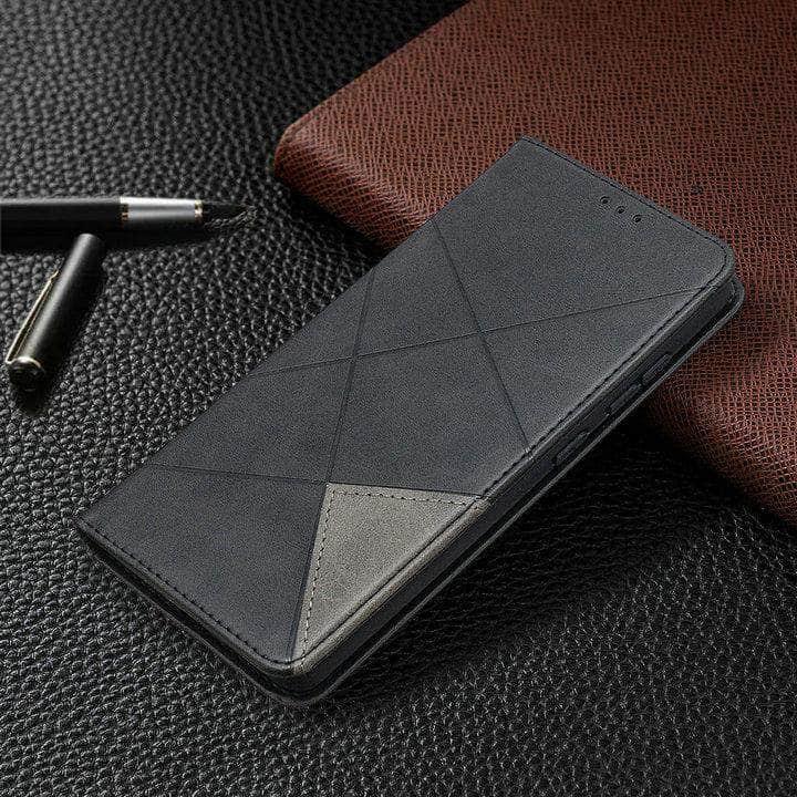 Samsung Galaxy S20 FE Lite Leather Magnetic Flip Cover Case - Slim Protective Wallet Stand for Phone, Perfect for Work, Travel & Daily Use