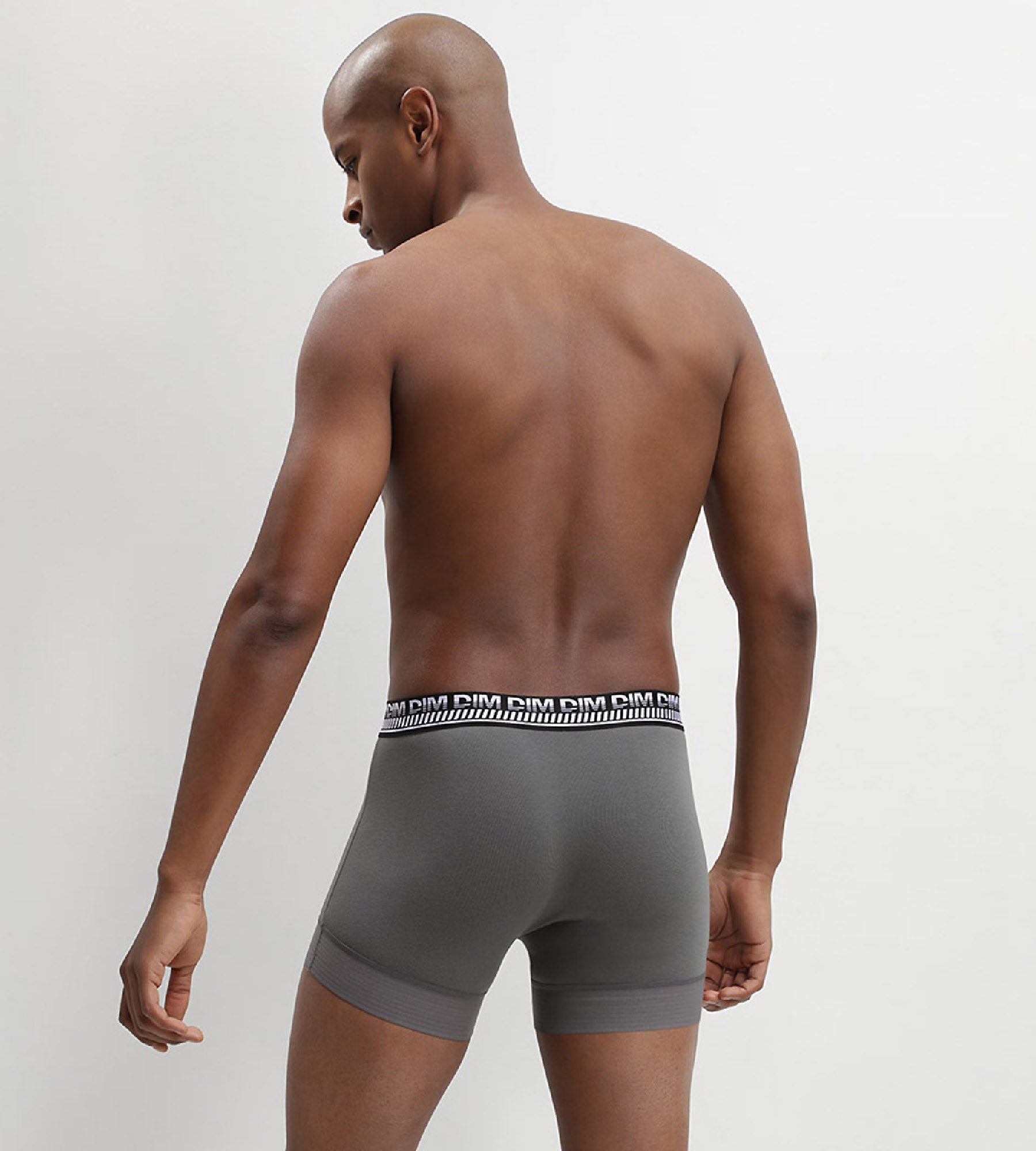 2 Pack Men's Stretch Cotton Boxer Briefs - Olive Green Stay & Fit Underwear for All-Day Comfort & Support - Perfect for Workout, Travel & Daily Wear