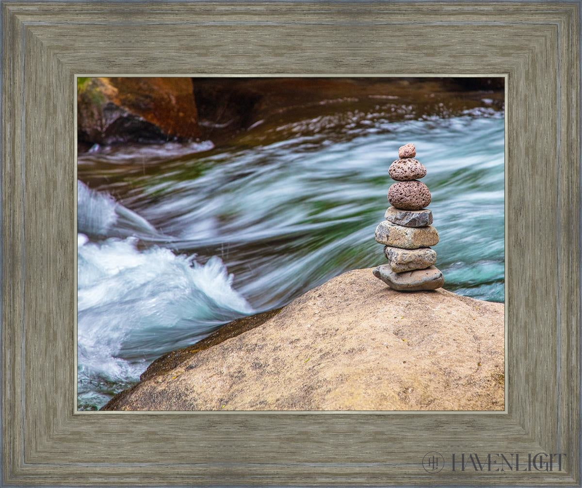 Cairn Meditation Stones - Natural Balancing Stones for Mindfulness, Stress Relief & Yoga - Perfect for Home, Office & Outdoor Meditation Practice