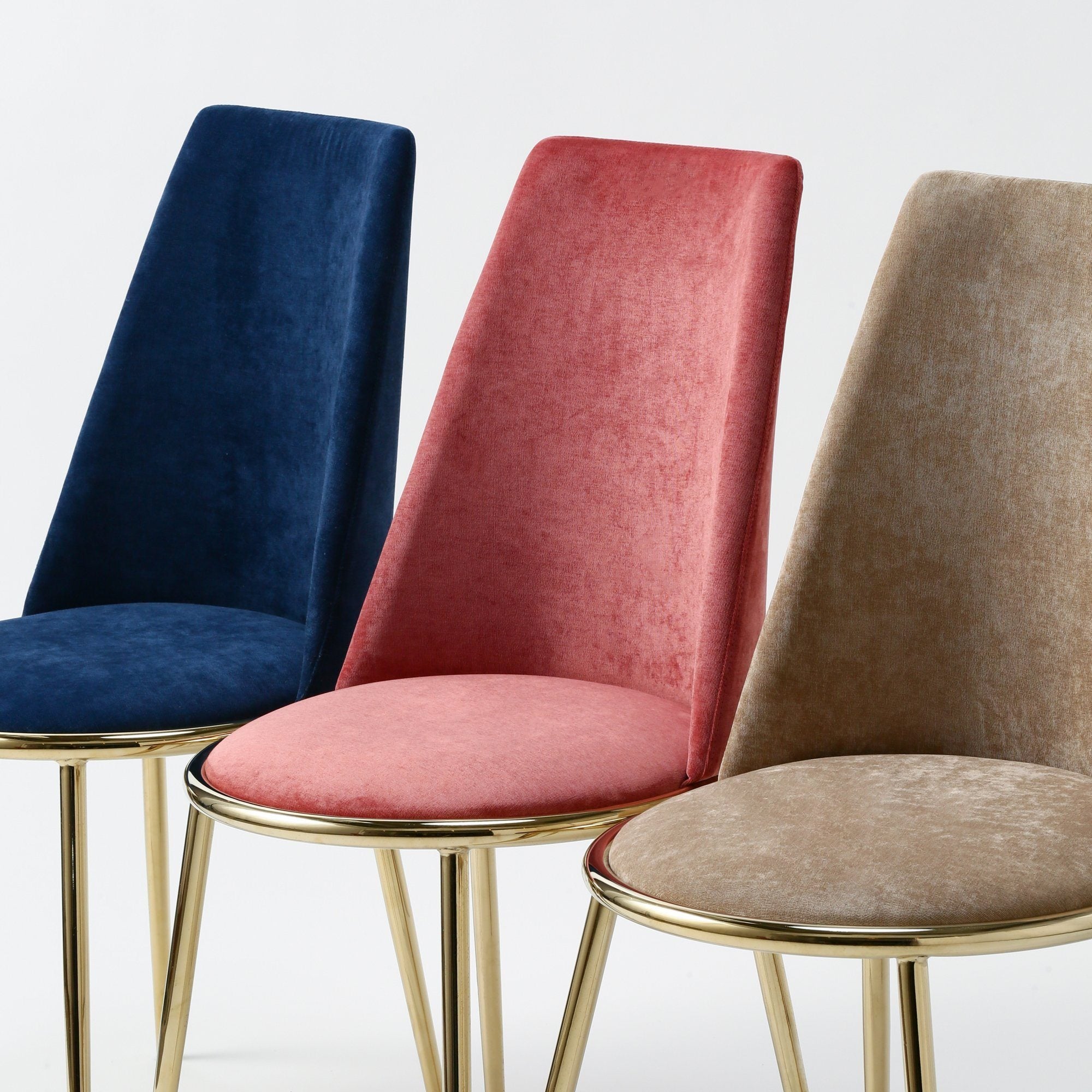 Felicite Navy Blue Chair - 17.7