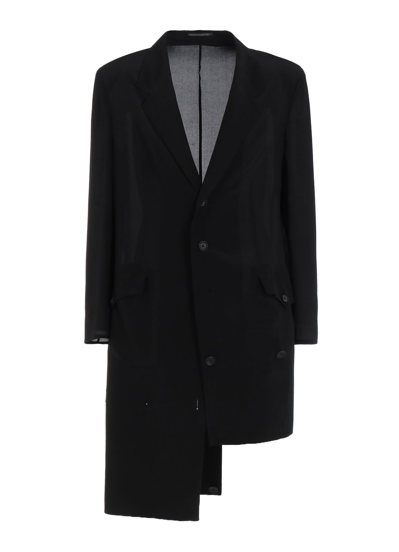 12M Silk Decine Hem Button Detail Jacket for Women - Elegant & Stylish Outerwear for Parties, Weddings & Special Occasions